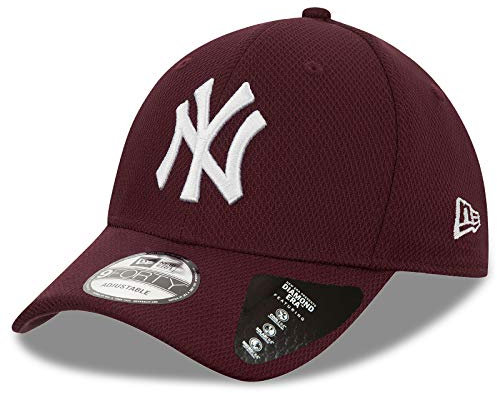 New Era Cap Kappe Yankees Diamong Maroon mit UD Bandana 4120