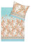 Estella Mako Interlock Jersey Bettwäsche Siena Azur 1 Bettbezug 135 x 200 cm + 1 Kissenbezug 80 x 80 cm