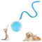 Farerkass Interaktives Hundespielzeug Ball, Katzenspielzeug, Elektrischer Hundeball Spielzeug, 360° Smart Rolling Pet Ball für Katzen und Hunde (Blue)