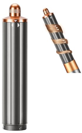 Konischer Lockenaufsatz für Dyson Airwrap, 40mm, kompatibel mit HS01/HS05/HS08, überarbeiteter Coanda Luftstrom für mehr Kontrolle, kreiert voluminöse Locken in beide Richtungen, Kupfer