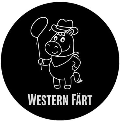 speecheese Magnet Pferd Cowboy Cartoon Western Färt lustiger Kultcharakter | mit