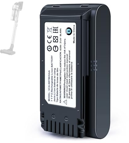 Batteria di Ricambio 4.0Ah per Samsung Jet 60/65/70/75/75+/90/90+ Serie - VCA-SBT90