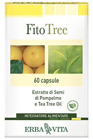 Erba Vita Integratore Alimentare Fitotree - 60 Capsule, 60 unità, 1