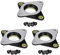 3Dman Nema 17 Stepper Motor Steel and Rubber Vibration Dampers with M3 Screw for 3D Printers (3 PCS)