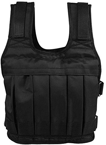 Weighted Vest, Adjustable 50KG Weighted Training Jacket for Men Women Running Gym Strength Training Competitive Movement