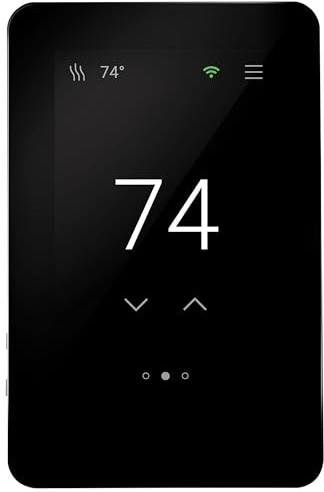 SunTouch Programmable, Smart Thermostat for Electric Floor Heating with Home Automation, White, 5.75 x 3.75 x 2.75 inches