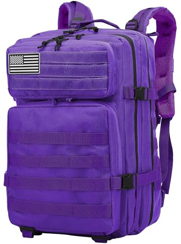Delgeo Mochila Tactica 25L/45L Militar,Gran Capacidad Mochila,Plegable Impermeable Mochila Para Montañismo,Senderismo,Camping y Viajes