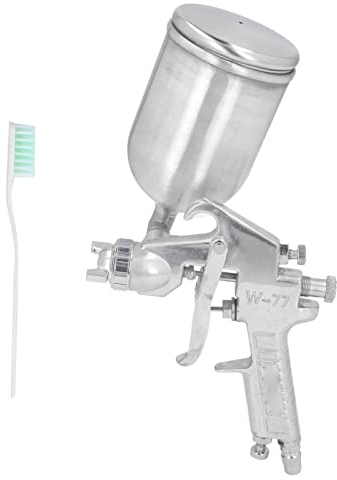 Fafeicy G1 / 4 Air Paint Spray Tools, 400 Ml 0,25–0,4 MPa Schwerkraft-Farbsprühgerät, 15–20 Cm Effektiver Sprühabstand, Zum Sprühen von Latex-Primer-Deckschichten