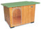 ORIGINAL LEGNO Hundehütten Hundehaus Hundehöhle Aus Massiv Holz Echtholz Geshenk THERMOVORHANG Made in Italy Mod. Italy B - Pudel 73x56xH51