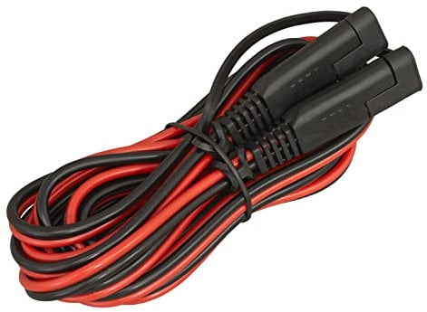 Sealey 12V Battery Charger Extension Cable 3m SAE Connector Plugs - BCC1, Black