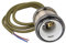 SEAFRONT E27 Lampenfassung mit Kabel Pendelleuchte Fassung Vintage Pendelleuchte Fassung für Schlafzimmer EU Stecker 100-240V (Bronze)
