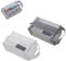 Hanlaien Square Mesh Coin Purse Portable Square Mesh Storage Bag Simple Nylon Mini Mesh Makeup Bag Portable Mesh Cosmetic Bags for Home Offices Travel Accessories Organizer, White+Gray