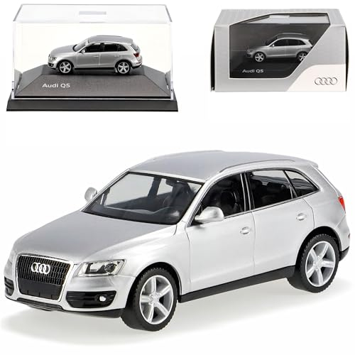 A*u*d*i.Q5 Q 5 EIS Silber Eissilber Ho H0 1/87 Herpa Modellauto Modell Auto