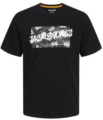 JACK & JONES Jjhawaii Shape Tee Ss Crew Neck