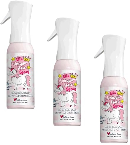 RL24 Bense & Eicke - Lili`s Unique Hair Spray Soulhorse | Mähnenspray für Pferde | Volumen & leichte Kämmbarkeit | Schweifspray für Pferde | pflegt Mähne & Schweif | 3 x 500 ml Spray (3er Set)