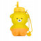 kidnort Gobelets en silicone avec poignée buccale pour enfants, 600 ml, motif ourson (Retter Glädje)