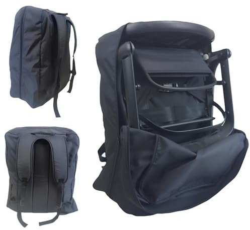 Kinderwagen Zubehör Transporttaschen Kompatibel mit Bugaboo Butterfly Kinderwagen, Baby Kinderwagen Aufbewahrungstasche mit Rucksackgurten.
