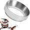51mm Magnetic Espresso Dosing Funnel Portafilter Dosing Funnel Espresso Dosing Funnel Coffee Dosing Funnel Sturdy Dosing Ring with Magnetic Aluminum Portafilter Funnel Compatible
