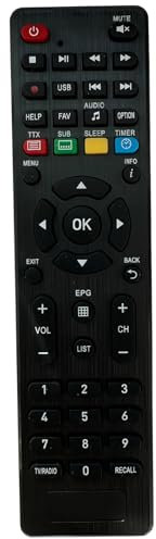 Applicabile a per Telesystem TS9018 TS9015 TS9016 Fuba ODE715 HD ODE716 HD ODE718 HD KT1045 TS9018HEVC ODE718HEVC,Non compatibile con altri modelli,Pre-programmazione