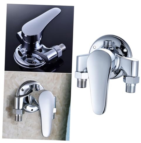 Gadpiparty Wandmontierte Mischbatterie Für Dusche Und Badewanne Hochwertige Messingarmatur Verchromte Oberfläche Für Warm Und Kaltwasser Ideal Für Solar Duschen Und Moderne