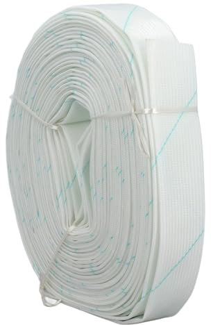 Manche en Fibre de Verre Bouclier en Fibre de Verre, Manche à Chaleur en Fibre de Verre de 30 Mm ID Isolation de 50 M de Longueur, Ligne de Tuyau Résistant à Haute Température,