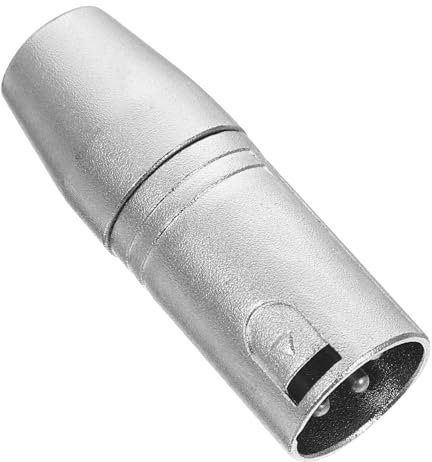 QUMIIRITY Xlr to Stereo Adapter Converter Female Socket Audio Coupler for Microphone Supply in Home Studio Setup