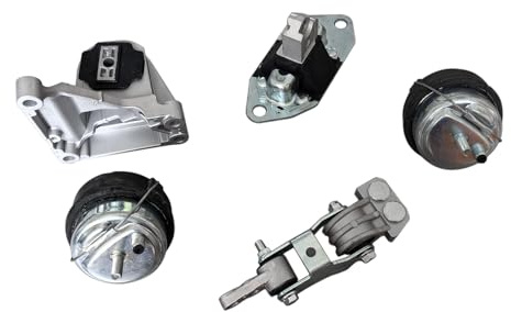 5 Stück Motorlager Reparatursatz Kompatibel mit V70 II S60 I XC90 I XC70 2.4D D5 D3 30680751 30666175 30748811 30680750 30645447 Hopzty