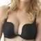 Nanier Damen Deep U Push Up Multiway Convertible Plunge BH Unterwäsche Schwarz 85C