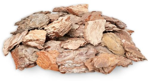 NaDeco Maritima Baumrinde in Natur, verpackt im Netz, mit ca. 1kg | Baum Rinde zum Basteln | Holzrinde | Baumschorf | Kiefernrinde | Dekorinde | Bstelholz | Dekoholz