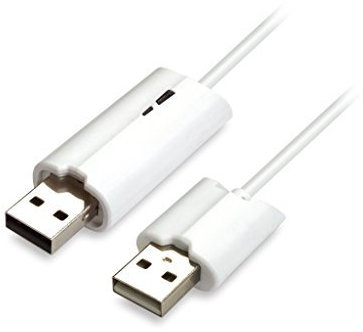 ALFA Network ajoint2 USB Tastatur/Maus/für Windows/MacOS, USB Sharing Switch, Plattformübergreifende Daten Transfer Kabel