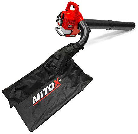 Mitox 28BV-SP Petrol Handheld Blower and Vacuum, Red