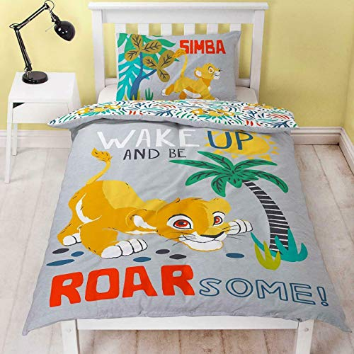 Texco Direct Disney Lion King Roarsome Bettwäsche-Set für Einzelbett