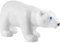 HABA Little Friends Eisbär - Spielfigur für Kinder ab 3 Jahren - Zootiere für kreatives Rollenspiel - Tolles Geschenk für alle Zoo-Fans - Aus robustem Kunststoff - 1305448001