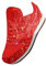 Tomwell Damen Sneaker Pailletten Glitzer Flach Schuhe Freizeit Schnürer Sportschuhe Glänzende Schuhe Laufschuhe Sneaker Rot 41 EU