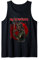 Iron Maiden - Senjutsu Eddie Red Circle Tank Top
