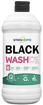 STANHOME | Nettoyant concentré liquide BLACK WASH, lave et protège les vêtements noirs et foncés, 750 ml