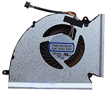 Ventilateur de CPU pour Ordinateur Portable pour MSI GP76 Leopard GE76 Raider 10UE 10UG 10UH 11UE 11UE 11UH MS-17K2 MS-17K3