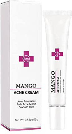 Qiaogeli Mango Acne Cream - Scar Acne Mark Spots Removal Treatment Gel Control Oil Remove Acne, Anti‑Acne Soothing Repairing Face Cream