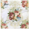 Papier Servietten Lunch Fest Party ca 33x33cm Every Day Jeden Anlass Frühling Sommer Floral Rosen Sara Cream