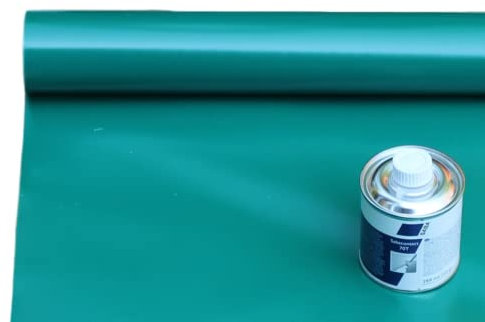 Reparaturset LKW - Plane Planenflicken + Kleber (grün)