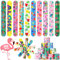 Acuiwer Schnapparmband 30 Stück Hawaii Slap Armbänder Kindergeburtstag Gastgeschenke Party Slap Bracelet für Kinder Mädchen Jungen