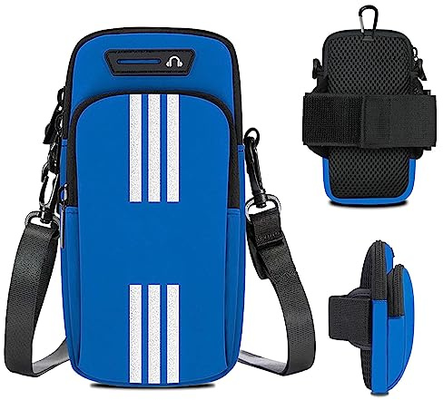 MOVOYEE Phone Holder for Running Armband Small Crossbody Bags for Women Men Kids,iPhone 11 12 13 14 15 16 17 Pro Max Xs 16e XR X 8 Plus SE Mini Pouch,Samsung Galaxy Ultra Edge S26 S25 Note 20 Arm Bag