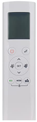 VINABTY Reemplazar el Control Remoto Apto para Midea RG58B/BGE RG58E4/BGEF RG58D/BGEF AC Air Conditioner