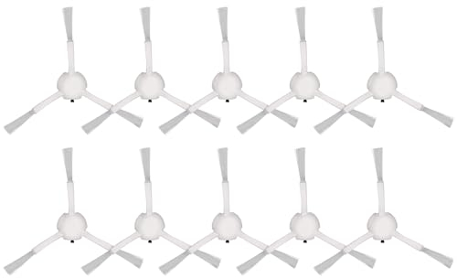 (10 Stück) Seitenbürsten Ersatzteile Kompatibel mit Dreametech L10s Ultra/L10s/L10 Ultra/L20 Ultra/L30 Ultra/S10 PRO/S10 PLUS X10 Robotic Vakuum Ersatz Zubehör Kit Seitenbürsten