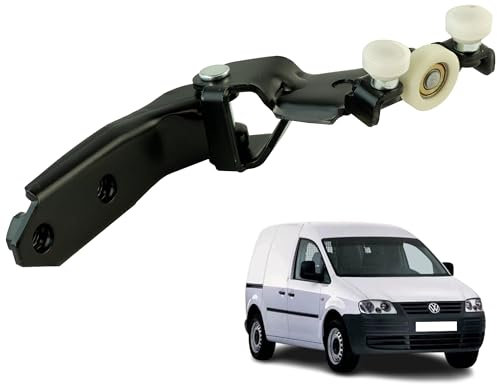 Roulette porte latérale droite compatible pour Volkswagen Caddy 3 et Caddy 4 (2004-2020) galet de porte coulissante – Guide MILIEU de porte | 2K0843336