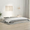 MNISDFL Bett kopfteil Bodenbett Schlafzimmer möbelEinzelbett Massivholzbett Weiß 180x200 cm Kiefer 6FT Super King