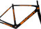 DualColorStampe Aufkleber-Set mit 15 Aufklebern für Fahrradrahmen, Mountainbike, universeller Schutz, Artikelnummer: B0169 (Orange 35)