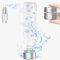 H2 Life wasserstoff wasser generator SPE PEM-Technologie, Wasserionisator, Wasserstoff-Wasserflaschengenerator, Wasserstoff-Wassermaschine (Silber)
