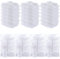AHAQU 60PCS Flash Dust Magnet, Fluffy Duster Refills, Flash Duster Refills, Flash Dust Magnet Refill, Refill Duster for Cleaning, Blinds, Office, Home- White
