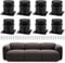 8 Piezas Patas Para Muebles Regulables, 5cm Patas Regulables, Patas Muebles Cocina, Patas Regulables Para Muebles,Patas Para Muebles Regulables Altura,Altura Ajustable de 0-15mm,para Gabinete, Muebles